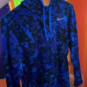 Blue Camo Nike Men’s Hoodie